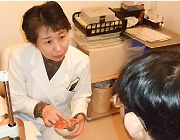 医師からの説明の写真