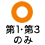 第1・第3のみ